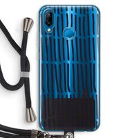 Moroccan stripes: Huawei P20 Lite Transparant Hoesje met koord Moroccan stripes: Huawei P20 Lite Transparant Hoesje met koord