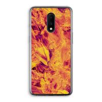 Eternal Fire: OnePlus 7 Transparant Hoesje