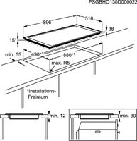 AEG 3000 serie keramische Kookplaat 90 cm HK955070XB - thumbnail