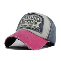 Kleurrijke Baseball Cap Retro brief piek Cap Sunhat openlucht recreatieve reizen Cap voor Adult(Rose)