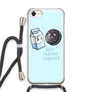 Best Friend Forever: iPhone 7 Transparant Hoesje met koord
