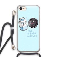 Best Friend Forever: iPhone 7 Transparant Hoesje met koord
