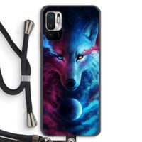 Where Light And Dark Meet: Xiaomi Redmi Note 10 5G Transparant Hoesje met koord