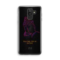 Praying For My Haters: Samsung Galaxy J8 (2018) Transparant Hoesje