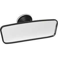 Achteruitkijkspiegel met zuignap - universeel - 18 x 6 cm - binnen spiegel   -
