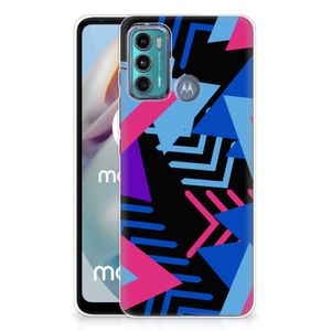 Motorola Moto G60 TPU Hoesje Funky Triangle