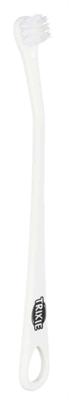TRIXIE TANDENBORSTELSET KATTEN / KLEINE HONDEN WIT 15 CM 4 ST