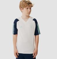 Ajax Trainingsshirt Junior Wit 2023/2024 - Maat 128 - Kleur: WitBlauwRoze | Soccerfanshop