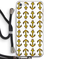 Musketon Anchor: iPhone 5 / 5S / SE Transparant Hoesje met koord