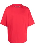 Palm Angels t-shirt à logo imprimé - Rouge