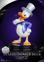 Disney 100th Master Craft Statue Tuxedo Donald Duck (Platinum Ver.) - thumbnail