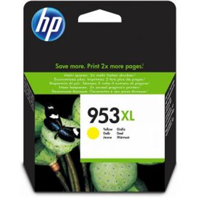 HP 953XL Yellow Original Ink Cartridge - [F6U18AE]