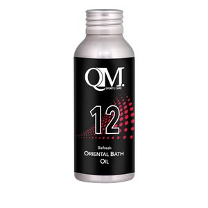 Qm sports care sportscare 12 fles oriental bath oil 100ml