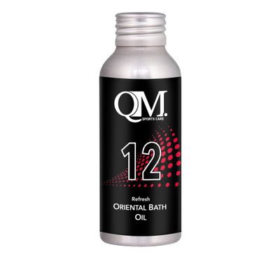 Qm sports care sportscare 12 fles oriental bath oil 100ml