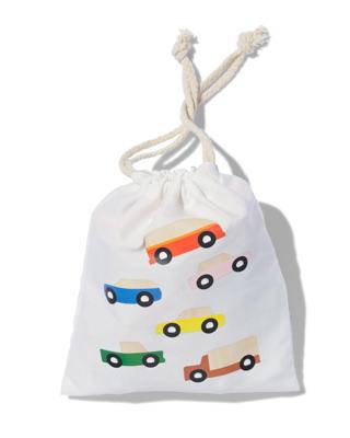 HEMA Houten Set Auto&apos;s - 6 Stuks