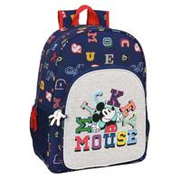 Schoolrugzak Mickey Mouse Clubhouse Only one Marineblauw 33 x 42 x 14 cm