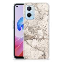 OPPO A96 | OPPO A76 | TPU | Siliconen hoesje | Marmer Beige
