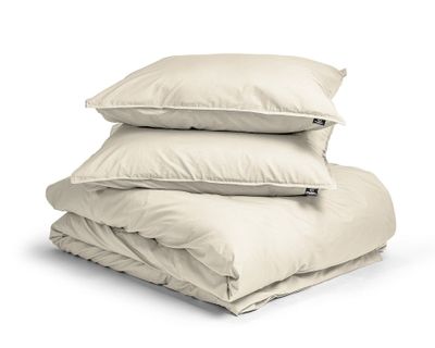 Primaviera Deluxe - Egyptisch Katoen Dekbedovertrek Uni - Zand - 200 x 200/260 Primaviera Deluxe - Egyptisch Katoen Dekbedovertrek Uni - Zand - 200 x 200/260