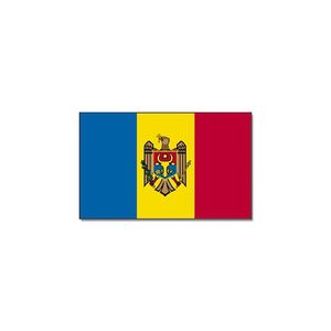 Vlag Moldavie 90 x 150 cm feestartikelen