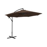 Parasol - Bruin - rond - Ø 300 cm - kantelbaar