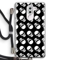 Musketon Skulls: Honor 6X Transparant Hoesje met koord Musketon Skulls: Honor 6X Transparant Hoesje met koord