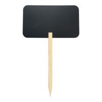 Krijtbordje rechthoekig op- stok - H73 x D45 cm - met stift Krijtbordje rechthoekig op- stok - H73 x D45 cm - met stift