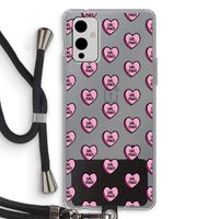 GIRL POWER: OnePlus 9 Transparant Hoesje met koord