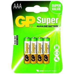 AAA batterijen - 4 stuks | GP