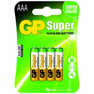 AAA batterijen - 4 stuks | GP