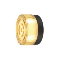 SLV WandlampCyft zwart IP65 - 1008941