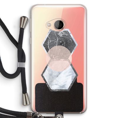 Creatieve toets: HTC U Play Transparant Hoesje met koord