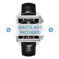Horlogeband Tag Heuer CBL2113 / FC6177 Leder Zwart 22mm - thumbnail