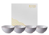 Tokyo Design Studio - Nippon White - kommen set - set van 4 stuks - 15 x 7cm 550ml - thumbnail
