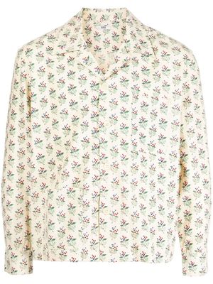 BODE chemise à fleurs - Jaune