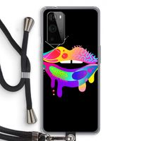 Lip Palette: OnePlus 9 Pro Transparant Hoesje met koord