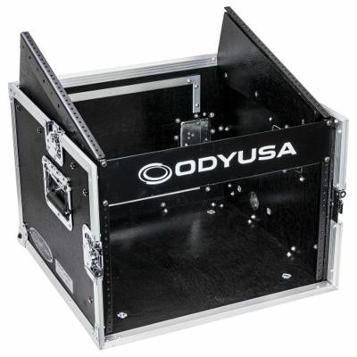 Odyssey FZ1006 audioapparatuurtas DJ-mixer Hard case Zwart, Roestvrijstaal