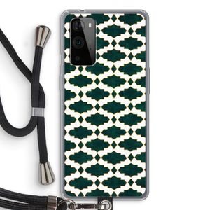 Moroccan tiles: OnePlus 9 Pro Transparant Hoesje met koord