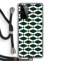 Moroccan tiles: OnePlus 9 Pro Transparant Hoesje met koord