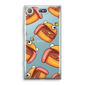 Hamburger: Sony Xperia XZ1 Compact Transparant Hoesje