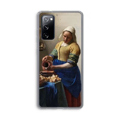 The Milkmaid: Samsung Galaxy S20 FE / S20 FE 5G Transparant Hoesje