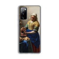 The Milkmaid: Samsung Galaxy S20 FE / S20 FE 5G Transparant Hoesje