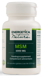 Energetica Natura MSM 1000mg Capsules