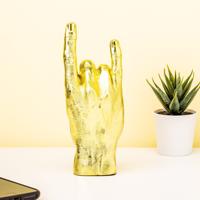 Rock On Beeld - Goud