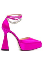 MACH & MACH escarpins à semelle plateforme pointue - Rose MACH & MACH escarpins à semelle plateforme pointue - Rose