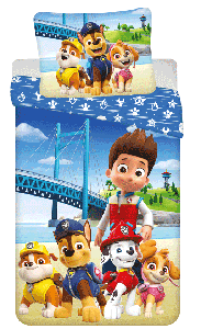 Paw Patrol dekbedovertrek Bridge 140 x 200 cm - 70 x 90 cm - katoen