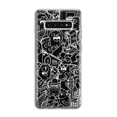 Vexx Black City : Samsung Galaxy S10 4G Transparant Hoesje