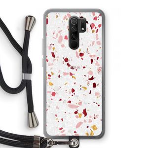 Terrazzo N°9: Xiaomi Redmi 9 Transparant Hoesje met koord