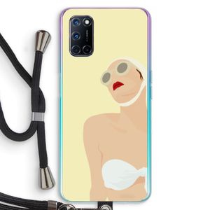 Summer: Oppo A52 Transparant Hoesje met koord