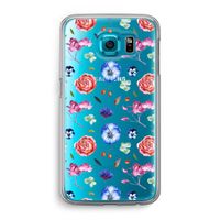 Bloemetjes: Samsung Galaxy S6 Transparant Hoesje Bloemetjes: Samsung Galaxy S6 Transparant Hoesje