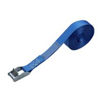 KONVOX spanband met klemgesp - 5 m x 25 mm - blauw - 1-delig